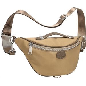Khaki Slingback Purse